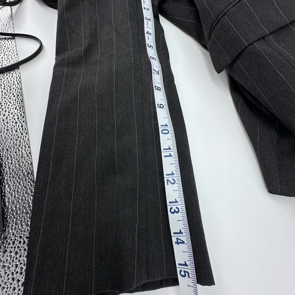 Jos A Bank Clothiers Men's‎ 40S Gray Herringbone Wool Tweed 3 Button Blazer - Picture 14 of 14